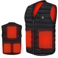 Super Hot Body Warmer Intelligent Heating Cotton Gilet Unisex Winter Plus Size Vest